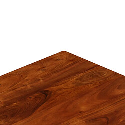 Avis vidaXL Table basse Bois d'acacia solide avec finition miel 100x50x30cm