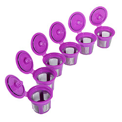 6 Tasses K Réutilisables Pour Keurig K200, K300, K400, K500, Violet