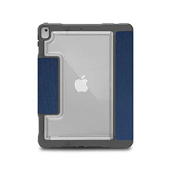 stm goods Étui Folio pour iPad 10,2" Dux Plus Duo Renforcé avec Emplacement Apple Pencil Bleu nuit