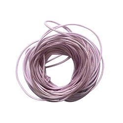 10m Ciré Nylon Coton Fil Chaîne De Cordon Tissu En Forme De Bijoux 1.5mm Violet pas cher