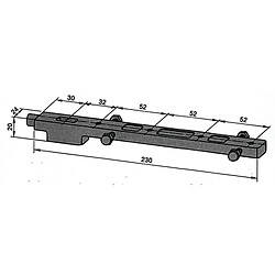 DORMAKABA Bras du bas 7422 pour pivot BTS