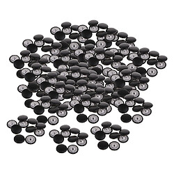 bouton noir tissu couture 25mm 10mm 15mm manteau