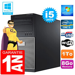 PC Tour DELL 7010 Core I5-3470 Ram 8Go Disque 1 To Graveur DVD Wifi W7 - Occasion