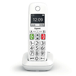 Téléphone sans fil dect blanc - e290 - GIGASET