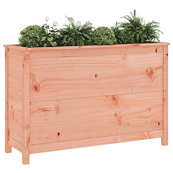 Avis Maison Chic Jardinière,Lit surélevé de jardin - Bac à fleurs - pot de fleur 119,5x40x78 cm bois Douglas massif -GKD64827