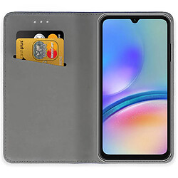 Avis Htdmobiles Housse pour Samsung Galaxy A05s - etui coque pochette portefeuille + film ecran - BLEU MAGNET