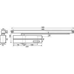 Avis Vachette Fermeporte modèle DC135