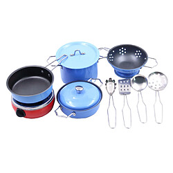 Avis 11pcs Batterie de Cuisine Aliments Jeu de Simulations Batterie Cuisine Cuisinières Jouets Educatifs