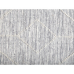 Beliani Tapis gris/beige 140 x 200 cm poil court EDREMIT pas cher