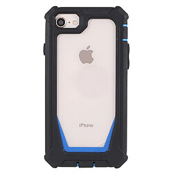 Coque en TPU + acrylique détachable 2-en-1 noir/bleu pour votre iPhone 6/6s/7/8/SE (2nd Generation)