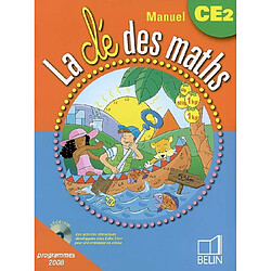 La clé des maths, manuel CE2 : cycle des approfondissements - Occasion