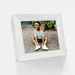 Cadre photo Aura Mason 9" White Quartz pas cher