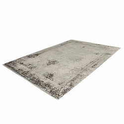 Acheter Paris Prix Tapis Vintage Tissé Nostalgia Anthracite 120 x 170 cm