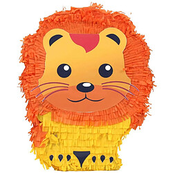 Party Time Pinata lion coloré.