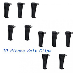 Clip de ceinture 10Pieces pour BaoFeng BF-666s 777S 888s Talkie-walkie Radio bidirectionnel