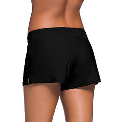 Avis femmes nagent boardshort garçon style shorts surf bikini maillots de bain bas 3xl noir