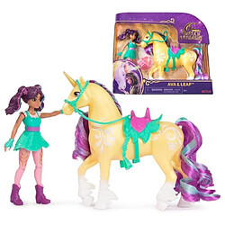 SPIN MASTER COFFRET LICORNE ET POUPEE LEAF ET AVA Unicorn Academy