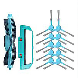 5 paires de brosses latérales +1 couvercle de brosse principal + 1 brosse à rouleau pour Robot Aspirateur Cecotec Conga 3490