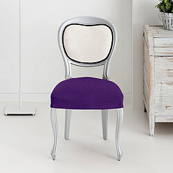 Avis Housse de Chaise Eysa ULISES Violet 50 x 5 x 50 cm 2 Unités