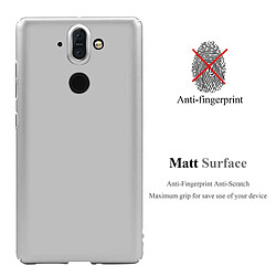 Avis Cadorabo Coque Nokia 8 Sirocco Etui en Argent