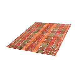 Vidal Tapis de laine 199x153 vert Jajim