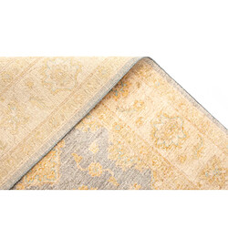 Avis Vidal Tapis de laine 194x151 beige Kaizar