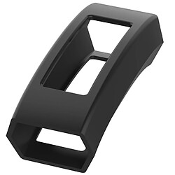 Wewoo Protection écran Dispositif portable intelligentétui de en silicone de couleur unie pour FITBIT Alta / HR noir