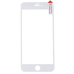 Avis Wewoo Verre trempé blanc pour iPhone 6s 0.26mm 9 H + Surface Dureté 2.5D Incurvée Plein Écran Couverture Anti-Explosion Film