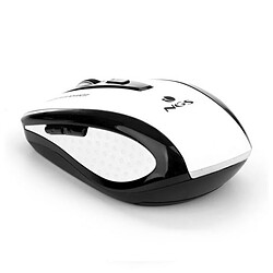 Acheter Totalcadeau Souris à capteur optique sans-fil 800/1600 dpi Blanc Noir - Souris pour gammer et ordinateur pas cher