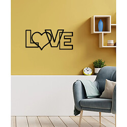 Acheter EPIKASA Décoration Murale en Métal Love 4