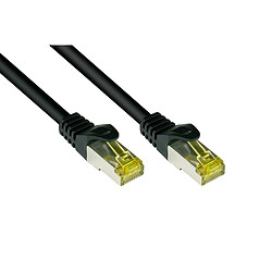 Good Connections Patchkabel mit Cat. 7 Rohkabel S/FTP schwarz 30m