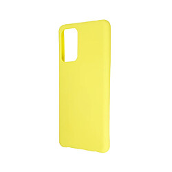 Coque en silicone pour Samsung Galaxy A72 4G/A72 5G jaune