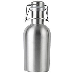 Swing Top Hip Flask Acier Inoxydable Home Brew Beer Growler Bouteille 1L