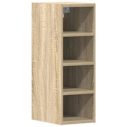 vidaXL Armoire suspendue chêne sonoma 20x29,5x60 cm bois d'ingénierie