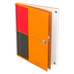 Cahier à spirales Oxford Notebook B5 17,6 x 25 cm – blanc ligné - 160 pages