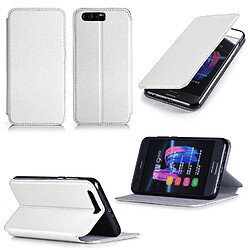 Etui luxe Huawei Honor 9 Ultra Slim blanc Style Cuir avec stand - Housse coque de protection pour Huawei Honor 9 4G/LTE Dual Sim blanche 2017 / 2018 - Accessoires pochette XEPTIO : Exceptional case !