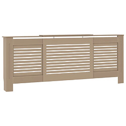 vidaXL Cache-radiateur MDF 205 cm