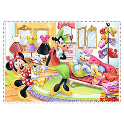 Trefl 12 à 24 Pièces 4 Sets pour Enfants à partir de 3 Ans Puzzle, 34355, Minnie avec des Amis Minnie Disney pas cher