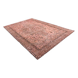 Vidal Tapis de laine 320x218 rose Ultra Vintage pas cher