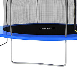 vidaXL Ensemble de trampoline rond 460x80 cm 150 kg pas cher