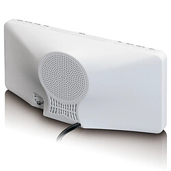 Avis Lenco Radio-réveil 3 inch ecran CR-30WH Blanc