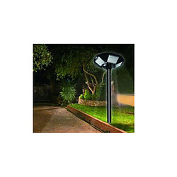 Tradex DE FER POUR EXTÉRIEUR NOIR 3 MÈTRES LAMPE DE JARDIN À LED PT-GD-3N