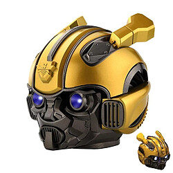 Universal Haut-parleur Bluetooth Transformers en haut-parleurs de téléphone mobile Bumblebee Bluetooth En haut-parleur Subwoofer avec prise en charge FM TF pour cadeau de téléphone pas cher