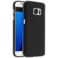 Avizar Coque Silicone Gel Noir Samsung Galaxy S7 - Incassable