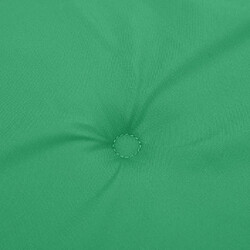 Maison Chic Coussin Confort | pouf | Coussin de banc de jardin vert 180x50x3 cm tissu oxford -GKD62251 pas cher