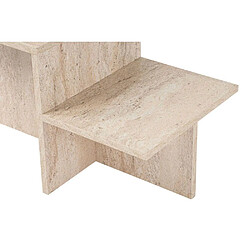 Acheter Hanah Home Table basse en aggloméré 80 x 40 x 40 cm Harmony beige.