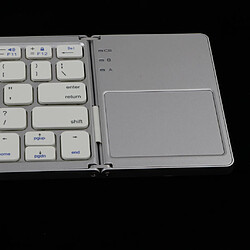 Acheter Touchpad pliable de clavier de pliage sans fil portatif Bluetooth 3.0