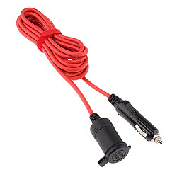 12-24v voiture allume-cigare prise de courant adaptateur adaptateur 360cm pas cher