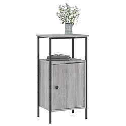 Avis Maison Chic Lot de 2 Tables de chevet - Tables de Nuit sonoma gris 41x31x80cm bois d'ingénierie