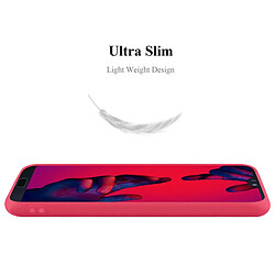 Acheter Cadorabo Coque Huawei P20 PRO / P20 PLUS Etui en Rouge